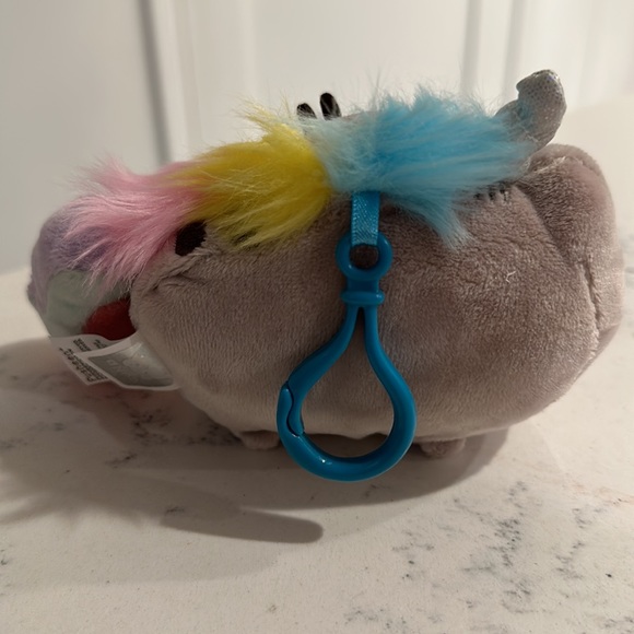 Pusheen unicorn plush keychain - Picture 2 of 6